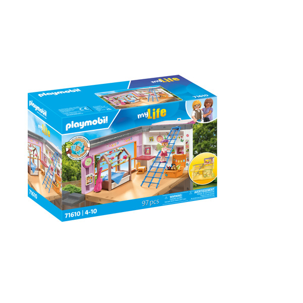 71610 - Playmobil My Life - Chambre d enfant avec lit cabane