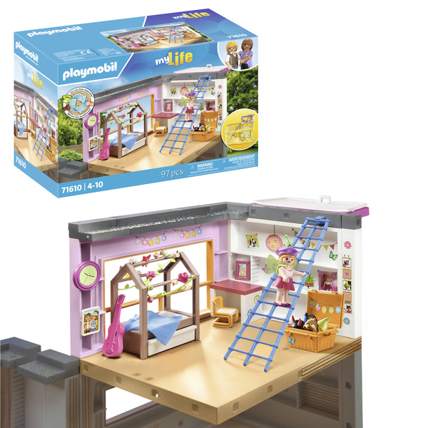 71610 - Playmobil My Life - Chambre d enfant avec lit cabane