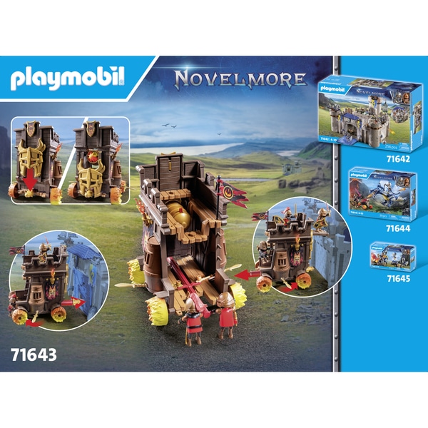 71643 - Playmobil Novelmore - Char de combat avec canon des Burnham Raiders