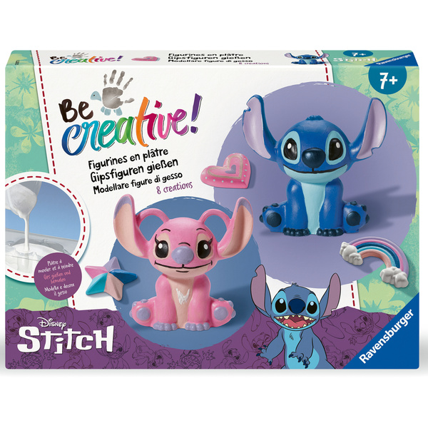 Création plâtre figurines Stitch - BeCreative