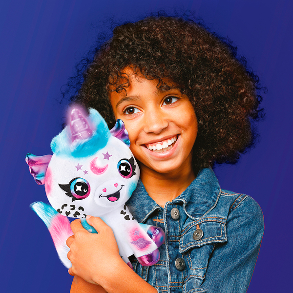 Peluche interactive licorne cosmique Airbrush Plush