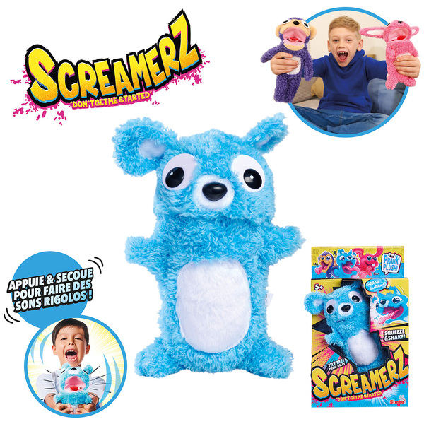 Peluche ours Screamerz interactive 25 cm