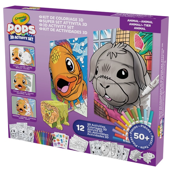 Kit d activité 3D Animaux