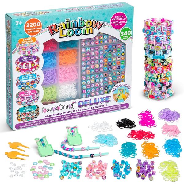 Bracelet Rainbow Loom Coffret Deluxe Beadmoji