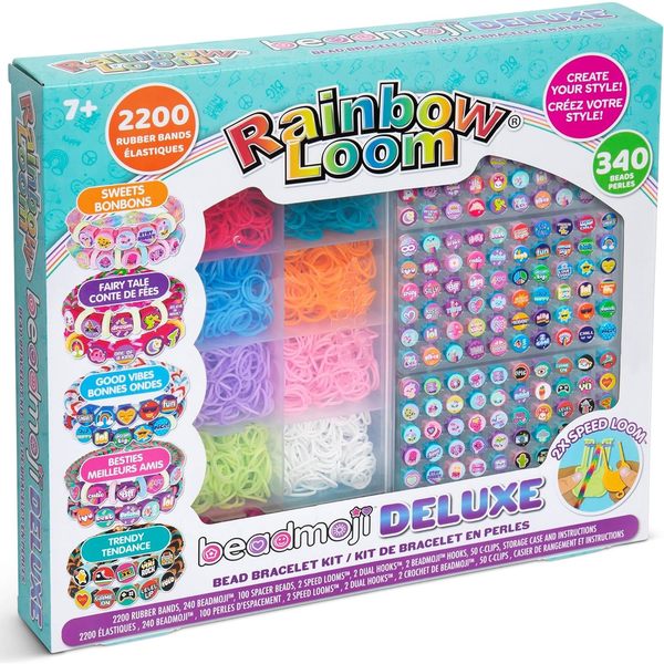 Bracelet Rainbow Loom Coffret Deluxe Beadmoji