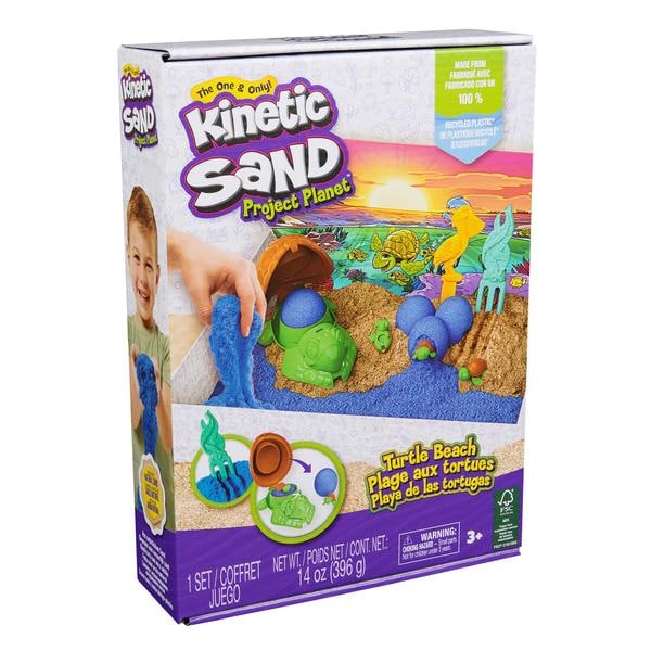 Kinetic Sand - Coffret plage aux tortues 