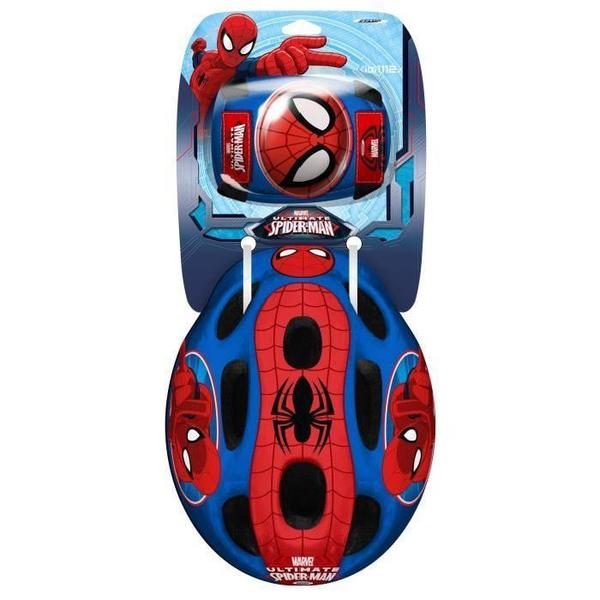 Set avec casque genouillères et coudières - Spider-Man