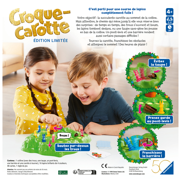 Croque Carotte édition limitée 50 ans