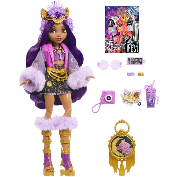 Poupée Clawdeen Wolf Monster Fest - Monster High