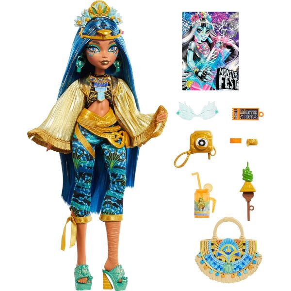 Monster High - Poupée Cleo De Nile - Monster Fest