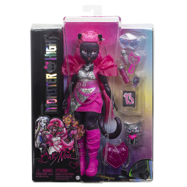 Poupée Catty Noir et son animal de compagnie - Monster High