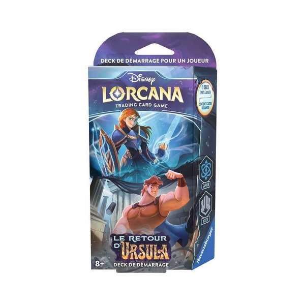 Disney Lorcana Chapitre 4 - Deck Saphir & Acier