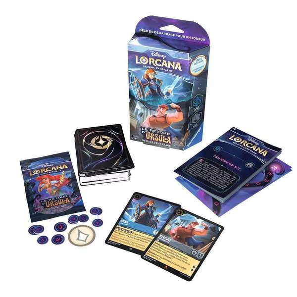 Disney Lorcana Chapitre 4 - Deck Saphir & Acier