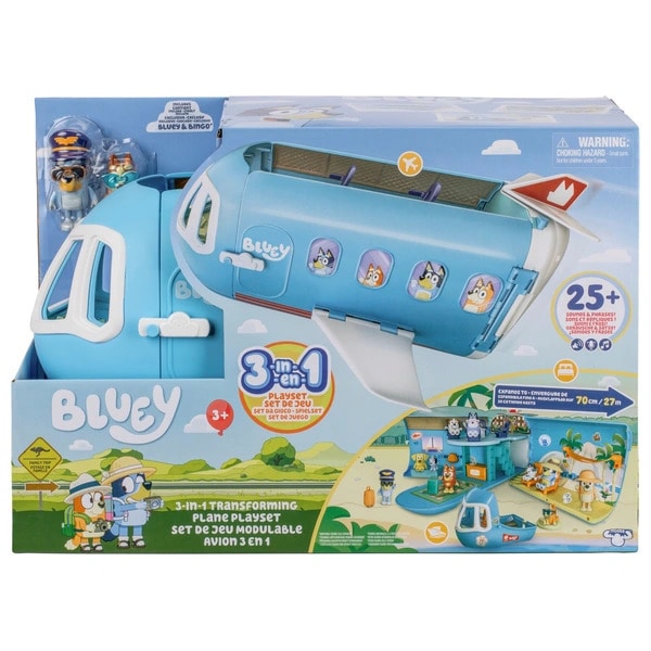 L avion 3 en 1 de Bluey