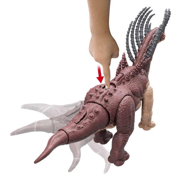 Figurine Bajadasaurus Mega Action - Jurassic World 