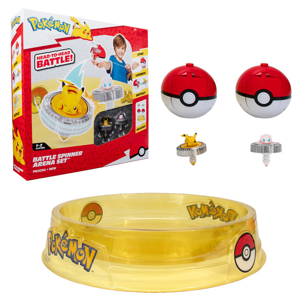 Arène Pokémon et 2 spinners