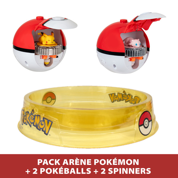 Arène Pokémon et 2 spinners