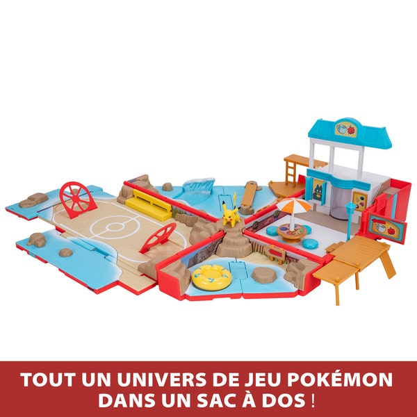 Playset Pokémon Sac à dos du dresseur Plage