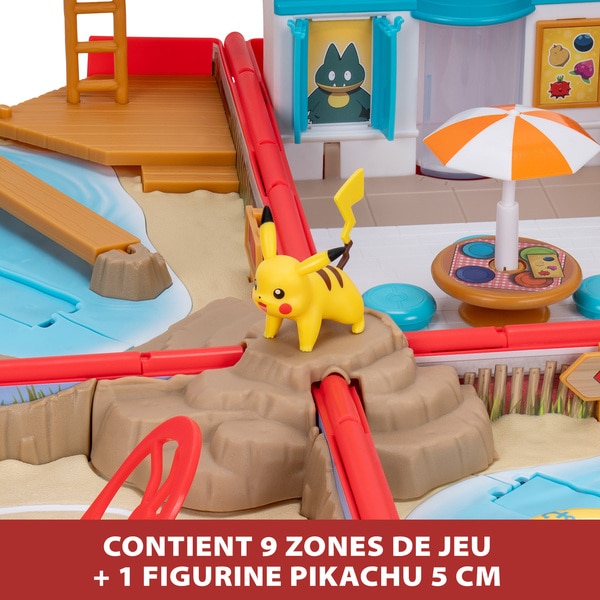 Playset Pokémon Sac à dos du dresseur Plage