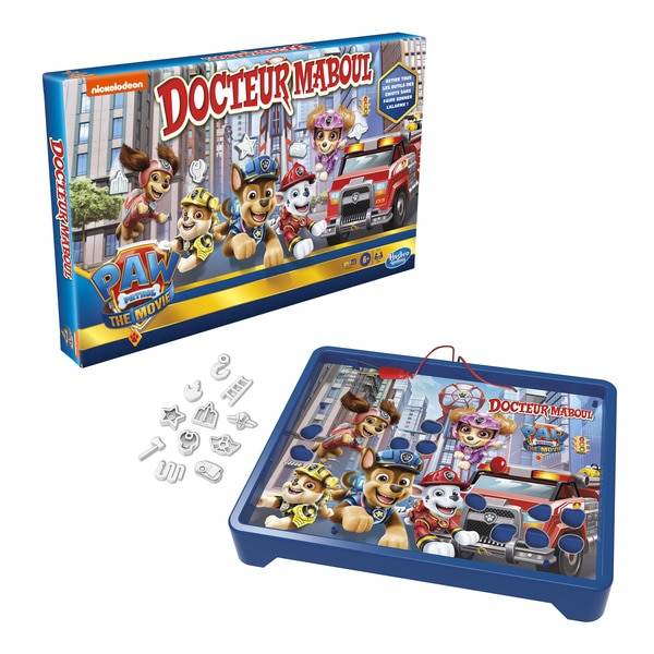 Pack 3 jeux Monopoly Gliss, Docteur Maboul Pat Patrouille et Cluedo Escape