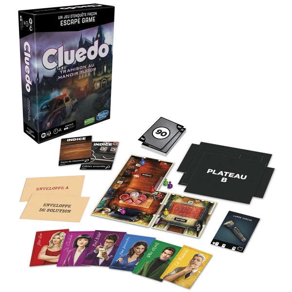 Pack 3 jeux Monopoly Gliss, Docteur Maboul Pat Patrouille et Cluedo Escape