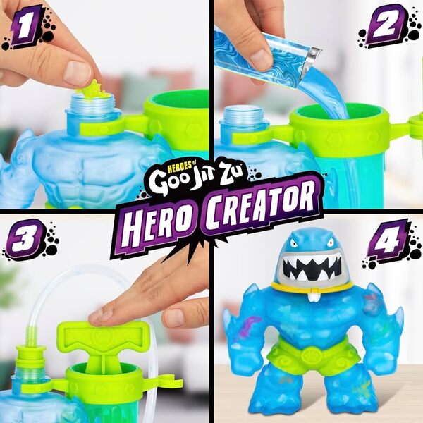 Figurine Goo Jit Zu Hero Creator - Trash 11cm