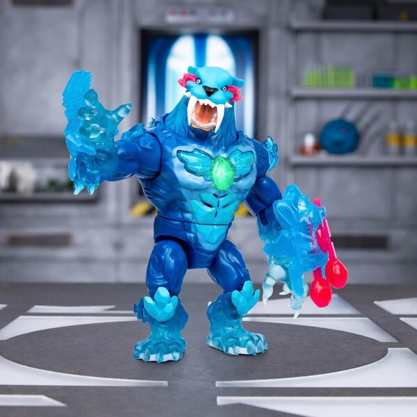 Mr Beast Cryo Lab - Figurine Collector Panthère ou Tigre 18cm (modèle aléatoire)