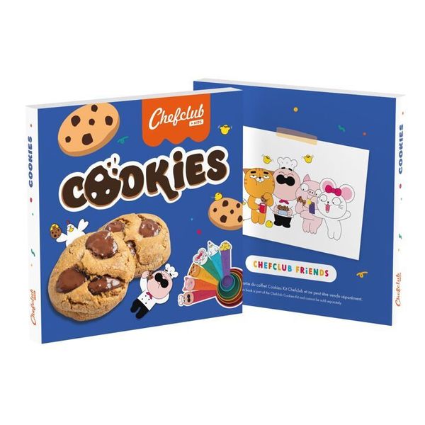 Coffret 6 tasses à mesurer et livre de recettes Cookies Kit