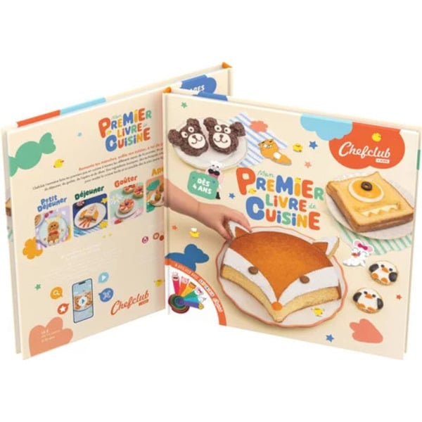 Coffret Chefclub - Mon premier livre de cuisine