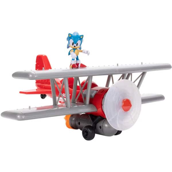 Set biplan tornado et figurine Sonic