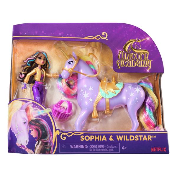 Coffret Licorne et Poupée Wildstar et Sophia - L École des Licornes