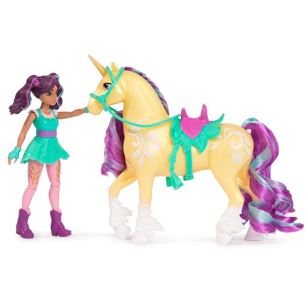 Coffret Licorne et poupée Leaf et Ava - L École des Licornes