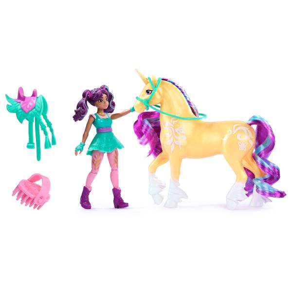 Coffret Licorne et poupée Leaf et Ava - L École des Licornes