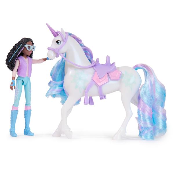 Coffret Licorne et poupée Glacier et Layla - L École des Licornes