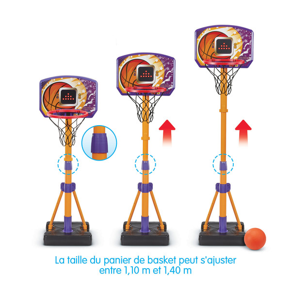 Super panier de basket interactif