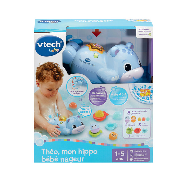 Théo, Mon hippo bébé nageur