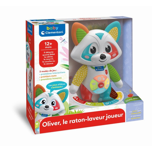 Oliver le raton laveur interactif