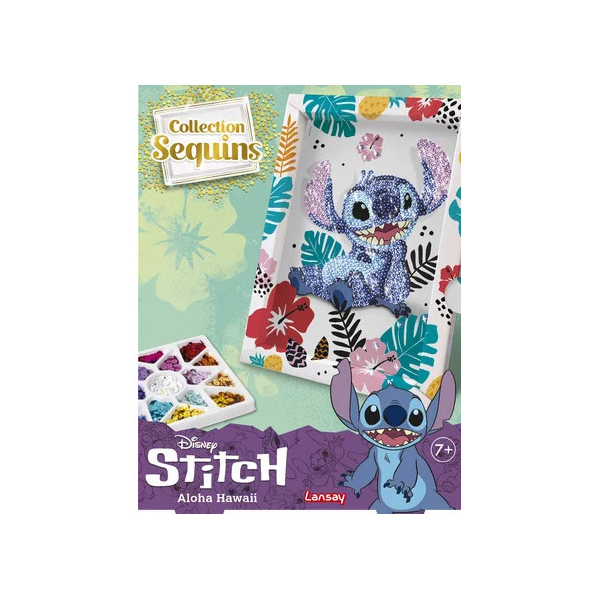 Sequins Disney Stitch Aloha Hawaii