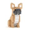 Jeu de construction Jekca - Mini bouledogue français 15 cm