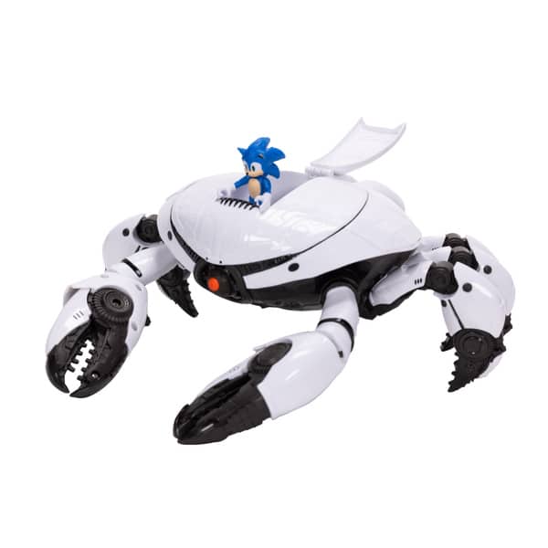 Set de combat Crabe-Robot et figurine 6cm