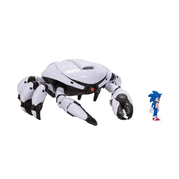 Set de combat Crabe-Robot et figurine 6cm