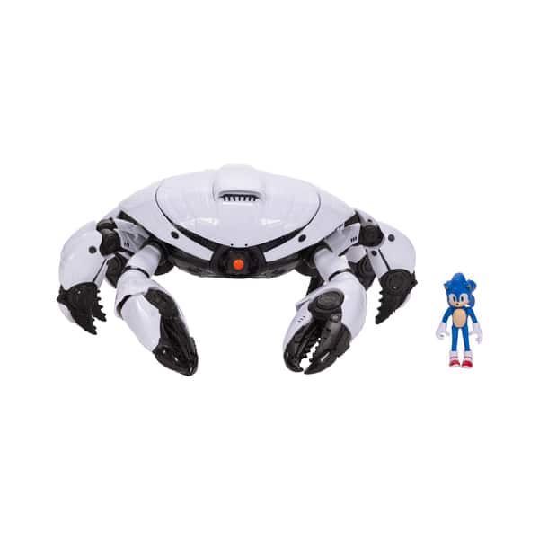 Set de combat Crabe-Robot et figurine 6cm