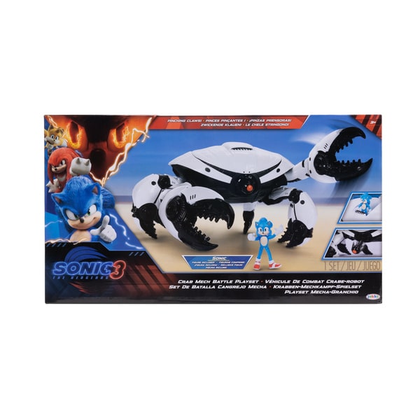 Set de combat Crabe-Robot et figurine 6cm