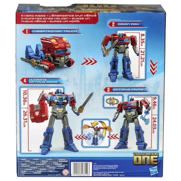 Figurine Power Flip Optimus Prime 25 cm