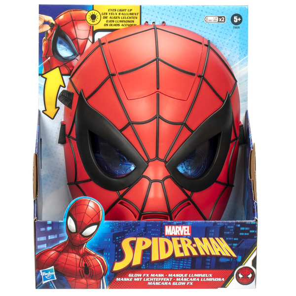 Masque lumineux Spiderman