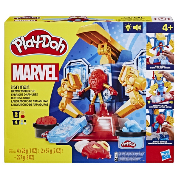 Pâte à modeler - Iron Man Fabrique d armures Play-Doh Marvel