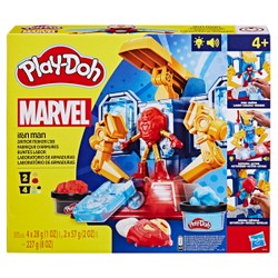 Pâte à modeler - Iron Man Fabrique d'armures Play-Doh Marvel