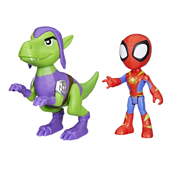 Figurine et dinosaure Spidey Dino-Webs