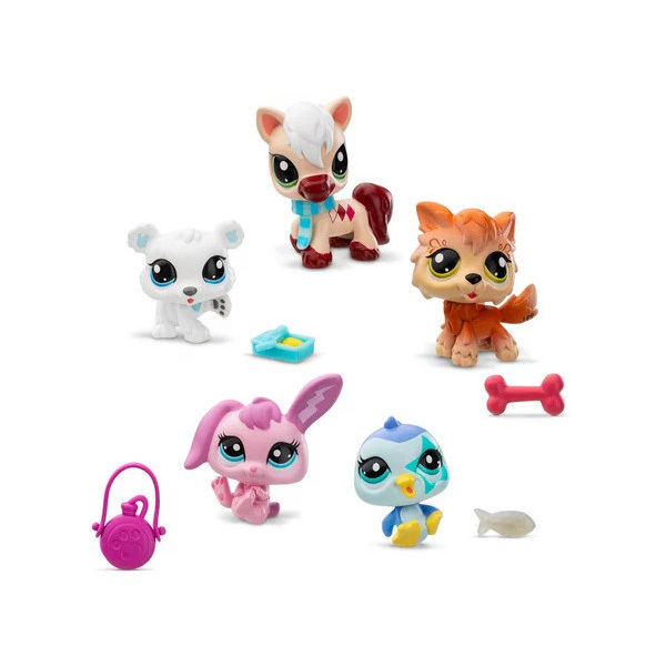 Pack de 5 pets Montagne - Littlest PetShop