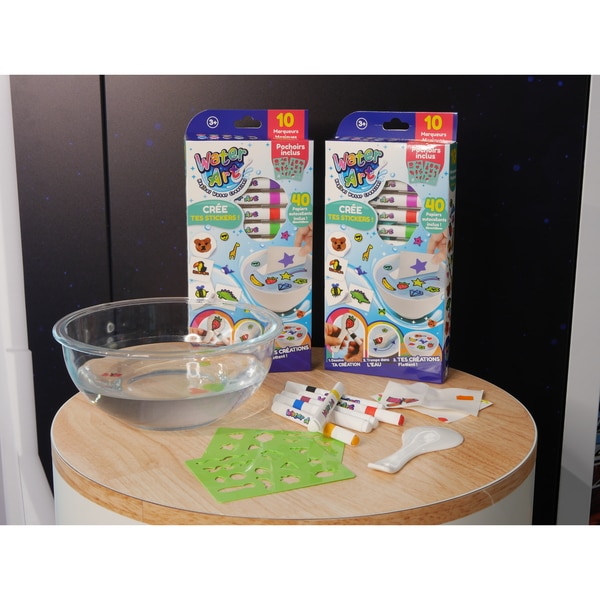 Water Art - Stickers pack 10 feutres